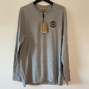 Burberry Long Sleeve T-Shirt (Free YSL Lipstick)